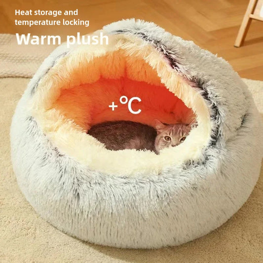 Shell cat nest