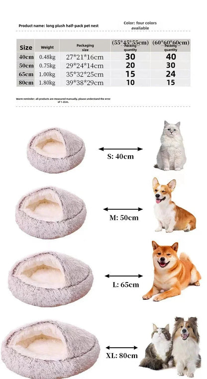 Shell cat nest