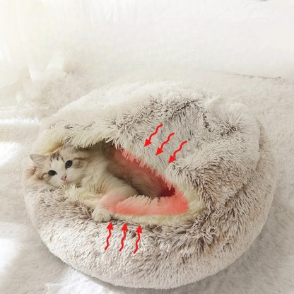 Shell cat nest