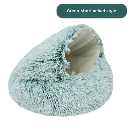 Shell cat nest