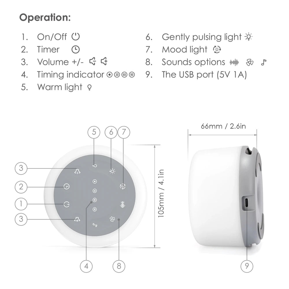 White Noise Sleep Machine