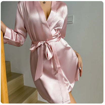 Satin Robe