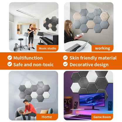 Hexagon Panels Wall