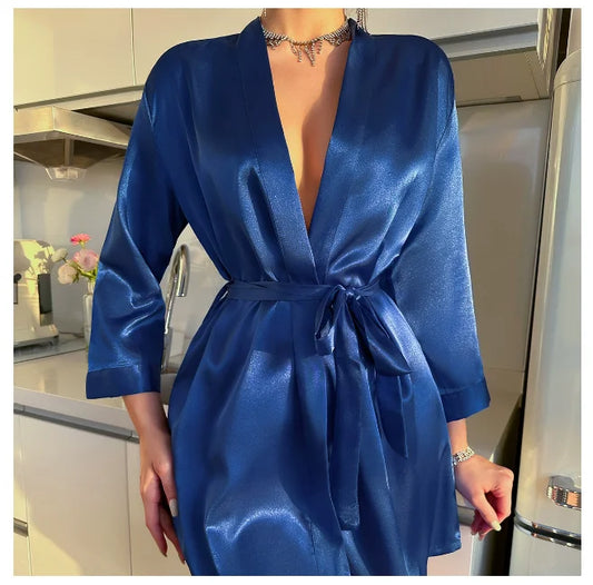 Satin Robe
