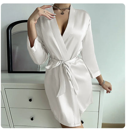 Satin Robe